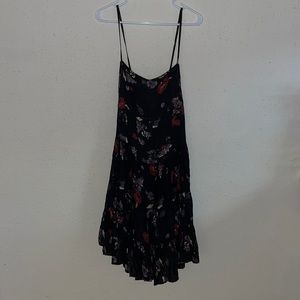 NWT Free People | black floral dress